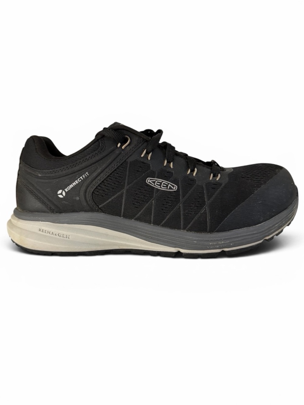 KEEN Black Vista Energy Low Composite Toe Work Shoes Construction Men’s 9.5